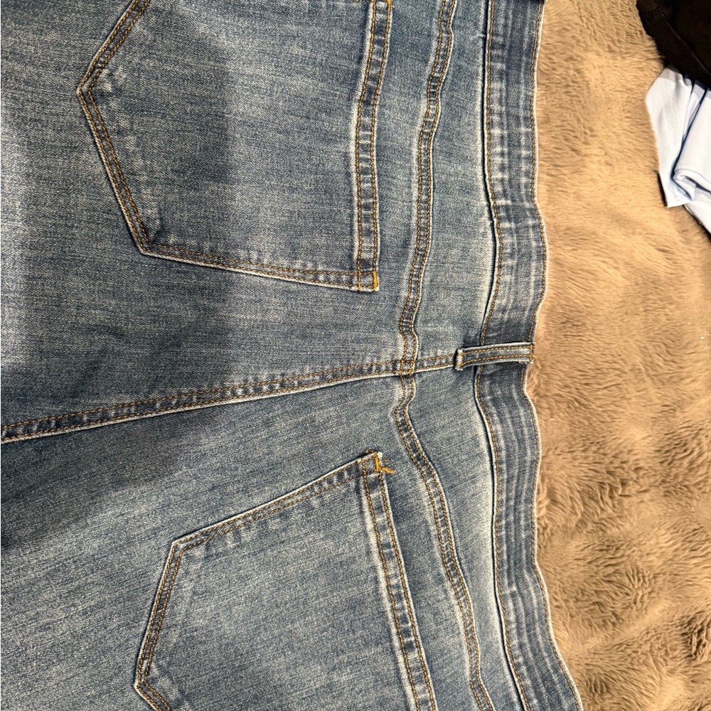 Sonoma Women's Classic Blue Straight Leg Jeans - Picture 3 of 5